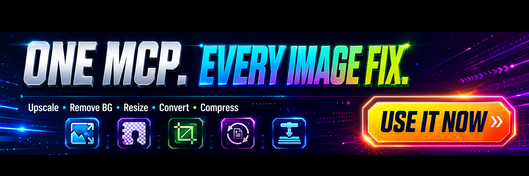 One MCP. Every image fix. Use it now